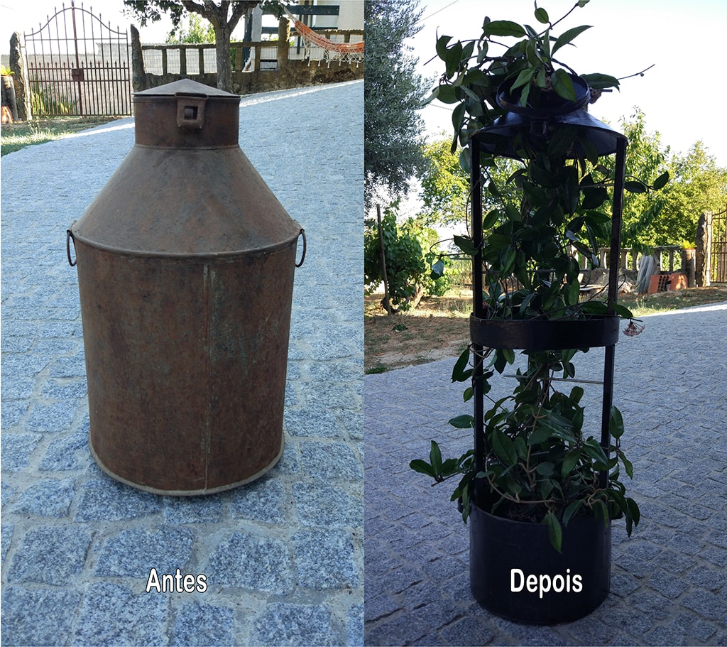 Floreira (Antes e Depois)